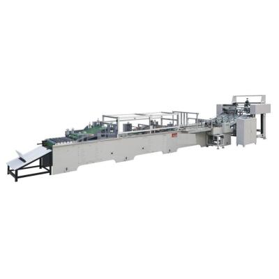 China PRY-1100A Sheet Feeding Paper Handbag Making Machine Bag Forming Machine for sale