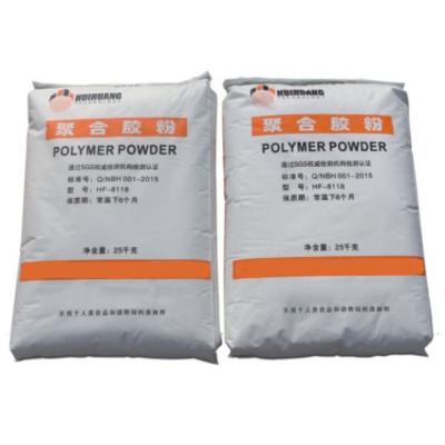 China HF-8118 White Or Milky White Redispersible Polymer Rubber Powder For Paper Flute for sale