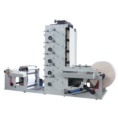 China 4 Farbpapier-Schalen-flexographische Druck-Maschine 80m/Min 30KW zu verkaufen