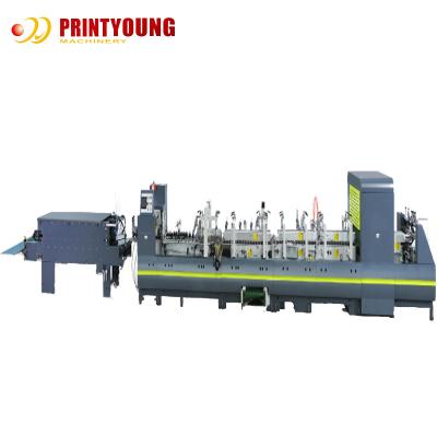 China Mechanische Zes Hoek Automatische Omslag Gluer 350m/Min 20KW Te koop