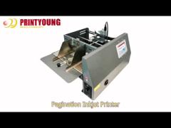 PRINTYOUNG Portable Pagination Automatic Mini Continuous Inkjet Printing Machine