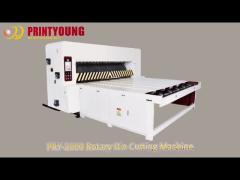 PRY-2000 Semi- Automatic Chain Feeder Rotary Paperboard Die-Cutting Machine