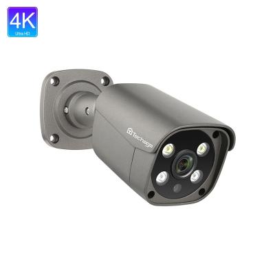 Chine Techage 4K 2 Way NIGHT VISION CCTV 8MP CCTV Metal Outdoor Camera Audio Face Detection AI Security Cameras à vendre