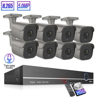 Chine NIGHT VISION cctv system 8ch night vision and cctv poe camera set poe camera audio system à vendre