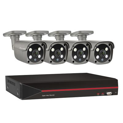 China 4K NIGHT VISION Security Camera System Poe IP Camera 4K Ultra HD 8Mp Audio Record Surveillance AI System en venta