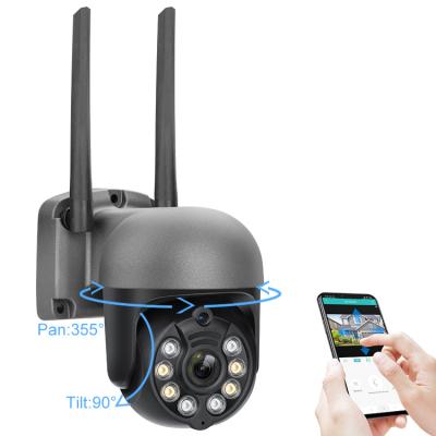 China Outdoor Waterproof NIGHT VISION Camera 2 Way Motion Detection 3MP Wireless Security IR Wifi PT Audio Camera for sale