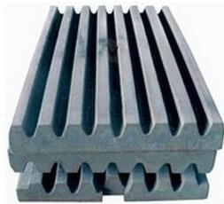 China Ore Mining Casting Fixed Jaw Plate Long Life Span , High Chrome Jaw Crusher Wear Parts for sale