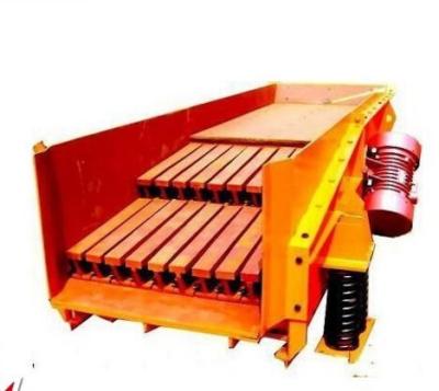 China Mining Aggregate Hopper Feeder Machine , 37kw Quarry Ore Magnetic Vibratory Feeder for sale