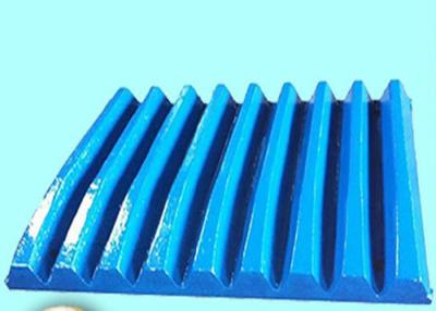 China Pegson Crusher Parts Movable Jaw Crusher Jaw Plate Casting Abrasion Resistant for sale