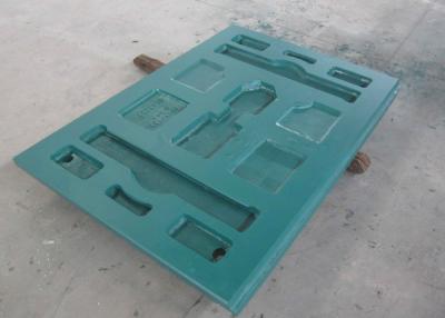 China Quarry Plant Jaw Crusher Spare Parts Swing And Fixed Jaw Plate Liner Customized for sale