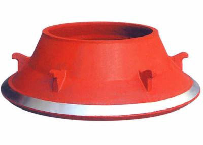 China Precise Dimension Cone Crusher Spare Parts Concave High Manganese Steel Bowl Liner for sale