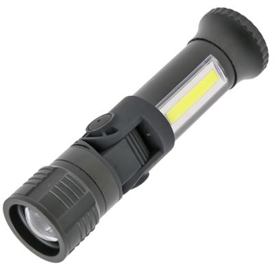 China Universal Aluminum Waterproof Military Camping LED USB Rechargeable Solar Led Flashlight for sale