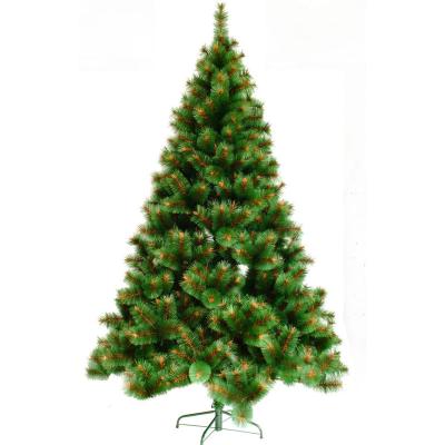 China Handwork 3m Green Thin Artificial Led Christmas Tree for sale