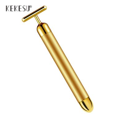 China Skin Tightening New Arrival 24K Gold T-shape Beauty Bar Beauty Equipment For Women for sale