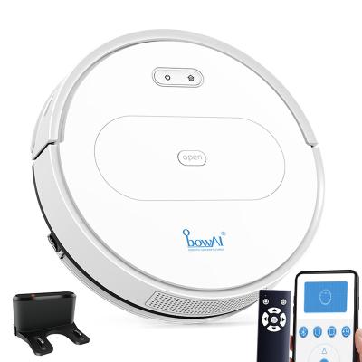 China Hotel OEM vacuum cleaner robot automobile charging function remote powerful sweeper APP control cleaning robot bowai OB11 for sale