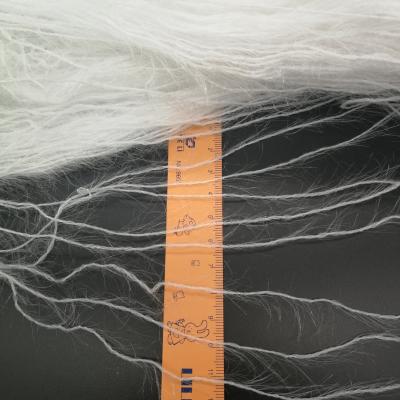 China FANCY THREAD China Factory Price 100% Polyester Good Feather Fancy Yarn Imitate Mink Hair Yarn 1.3cm2 cm 4cm On Stock for sale