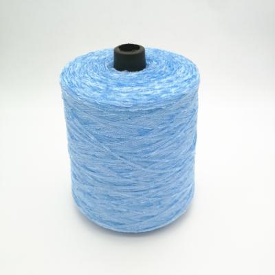 China New 100% Soft Fluffy Feather Velor Chenille Yarn Polyester Fancy Touch Knitting Yarn With Soft Fluffy Touch for sale