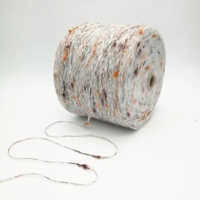 China Beautiful Blended Fancy Yarn Color Knot Blend Thread Fancy Yarn For Knitting for sale