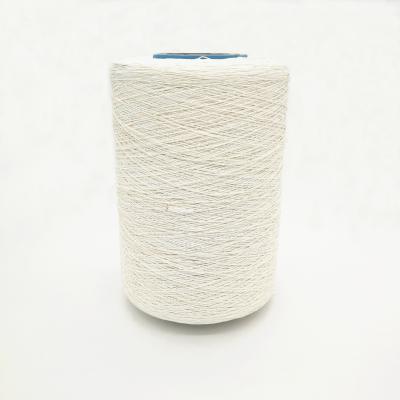 China Antistatic Wholesales 21S/8 120D Direct Raw White Ring Spun Yarn Viscous Rayon Core Spun Yarn Made in China for sale