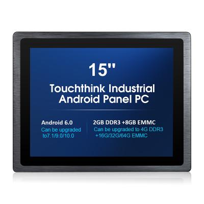 China Touchthink ip65 vibration resistance rk3288 cpu oem oem oem aluminum waterproof touchthink ip65 android panel android industrial alloy pc enclosure for sale