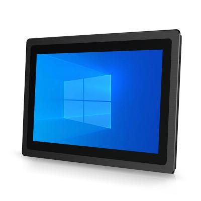 China Touchthink CE FCC rohs 1920*1080 fanless cpu J1900 recessed capacitive touch screen 21.5inch 7-21.5 inch panel industrial PC for sale