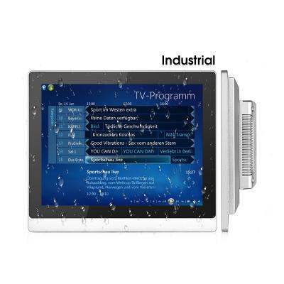 China Industrial Application Touchthink 15 Inch Black Hd Hd LCD Silver Supermarket Desktop Store Industrial Touch Screen Monitor For POS System for sale