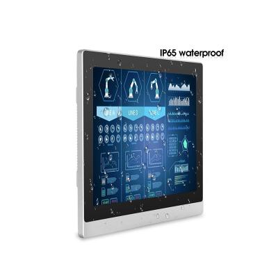 China Industrial Application Touchthink 12 Inch Waterproof Dust And Moisture Resistant Touch Screen Display Wall Mount Capacitive Touch Screen Monitor for sale