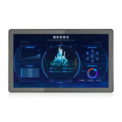 China Touchthink Industrial Application Custom Size 21.5 Inch HD LED 1000 Interactive Nits 1000 Large Widescreen 1500 Nits Flat Screen ATM Touch Screen Monitor for sale