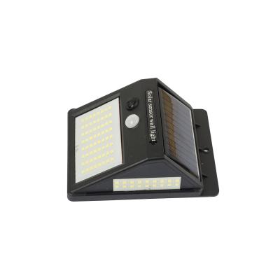 China Solar Powered Sunlight Night Light Sconce Wall Light Polycarbonate 100 LED Wall Lamp ABS Solar Rechargeable Porch Light Solar Powered Lamp for sale