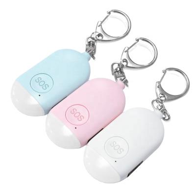 China USB Charging Safe Panic Button Rescue SOS Safety 125db Noise Protection Personal Self Defense Tool B300 for sale