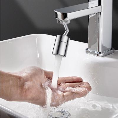 China Innovative Universal Without Slide Bar Splash Filter Faucet Rotate Water Outlet 720 Bathroom Basin Lengthen Supplement Kitchen Accessories for sale