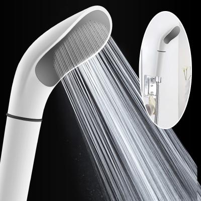 China Modern High Quality Shower Head Pressure Shower Head White Water Saving Rainfall Filter Spray Nozzle High Pressure Water Saving for sale