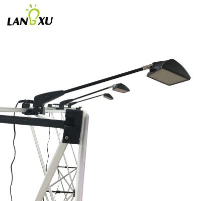 China exhibition banner stand/exhibition trade show booth led lights for sale