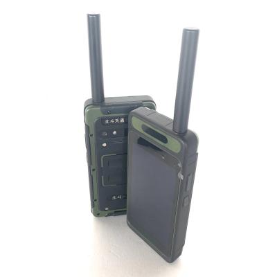 China Dual SIM Card Oceans Army Green Mountains Satellite Signal Coverage Tiantong Satellite Phone for sale