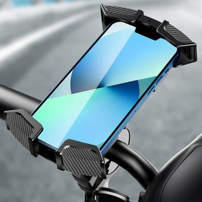 China 2022 Adjustable Universal Bike Phone Holder Mount Bicycle Motorcycle Handlebars For Smartphone for sale