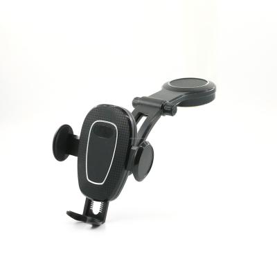 China Rotation Strong Adsorption 360 Wall Mount Car Phone Holder Retractable Mobile Phone Holder Stand for sale