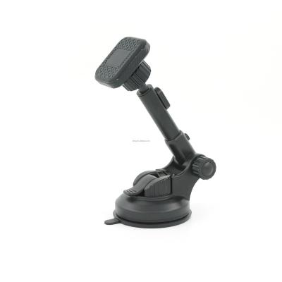 China Strong Adsorption Magnetic Car Dashboard Mobile Phone Holder With 360 Degree Rotation Freely Retractable for sale