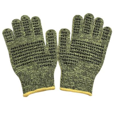 China Anti-cut Custom Design Fashion Stainless Steel Aramid Industry Gloves for sale