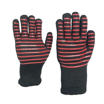 China Economical Anti-heat Custom Design Heat Resistance Safety Working Welding Gloves for sale