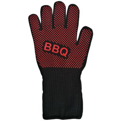 China Anti-heat Durable Using Good Price Silicone Machine Work Glove Heat Resistant Safety for sale