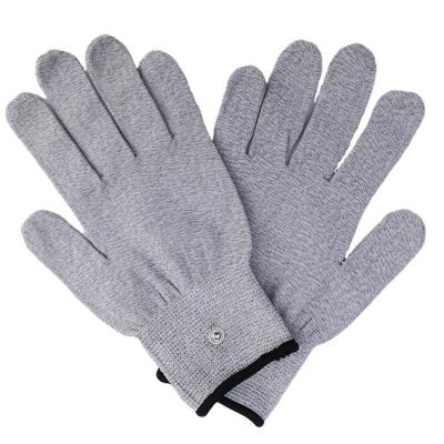 China Other Magnetic Electrode Electrotherapy Health Gloves Fiber Conductive Silver Gloves for sale