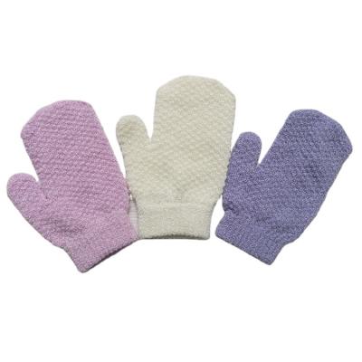 China EXFOLIATING various promotional goods using hemp bath scrub glove for for sale