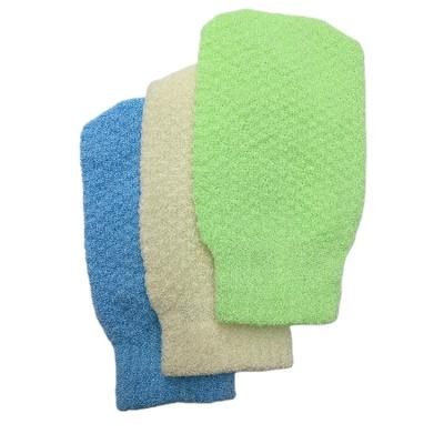 China EXFOLIATE 2022 Tech Scrubber Bath Glove Professional Manufacturing Glove for sale