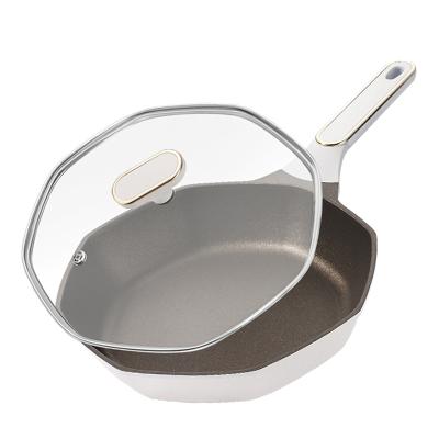 China Minimalist Nonstick Pan With 2 Layer Modern Nonstick Coating 26cm High Quality Aluminum Family Kitchen for sale