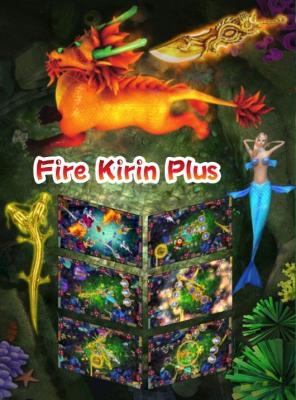 China Indoor Fire Kirin Plus Fish Hunter Game Machine High Win Rate 200W W200 * D145 * H80CM for sale