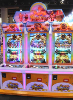 Chine Machine visuelle de jeu électronique de pièce de monnaie des jeux 2p de poussoir de penny de simulateur visuel du poussoir 3d à vendre