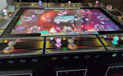 China 6 Players Fish Gambling Machine Arcade Fish Shooting Games Easy Operation for sale