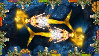 China Sea Hunter Arcade Shooting Games Software , English Version Shooting Fish Game Machine for sale