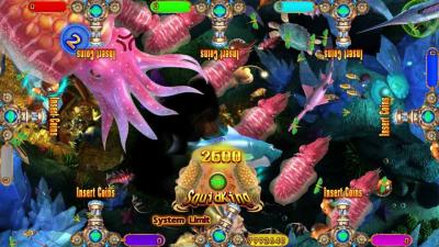 China Magical Ocean Skilled Fish Arcade Game Software Amusement Fish Gambling Machine for sale