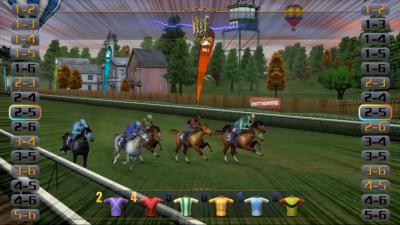 China Coin Operated Horse Racing Machine Game , Amusement 3D Horse Racing Simulator for sale